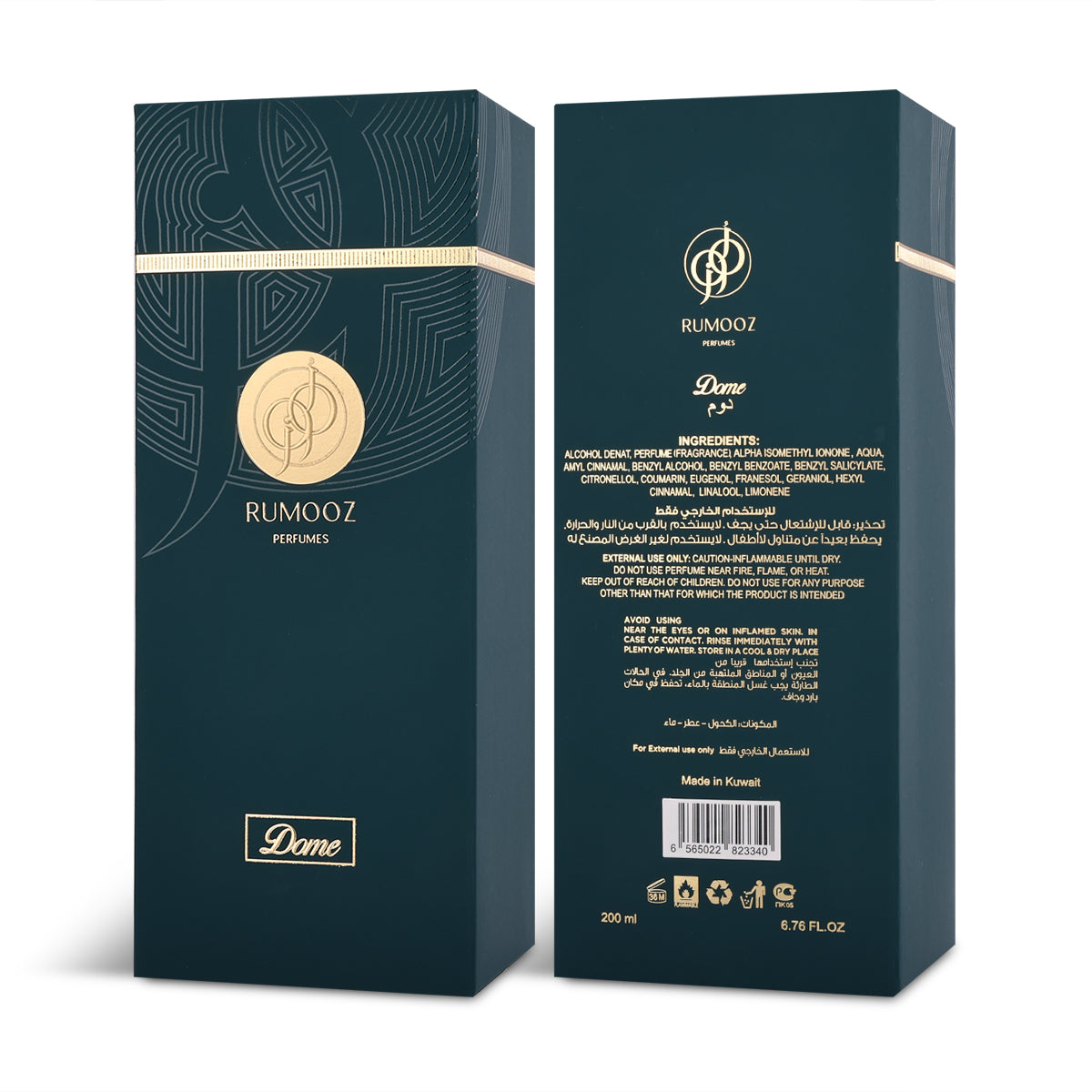 Dome Eau De Parfum 200ml